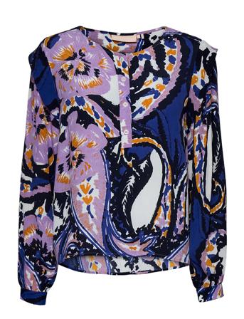 Bijoukb Blouse Blue Karen By Simonsen