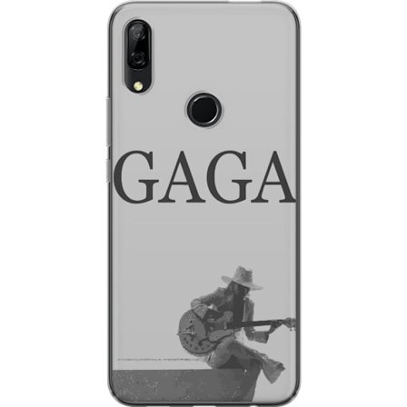 Kompatibel Mobilcover til Huawei P Smart Z Stitch omgivet af blåbær med sød kawaii-stil teddybjørn