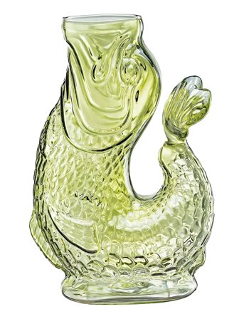 Vandkaraffel Fisk, Grøn, Glas, Nemo Green Cilio