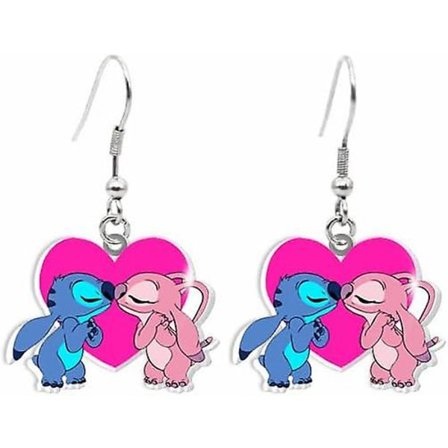 Stitch Gave Ohana Øredobber Ohana Betyr Familie Stitch Smykker Stitch Elsker Gaver Stitch Fans Gaver Bursdagsgaver til Kvinner Jenter