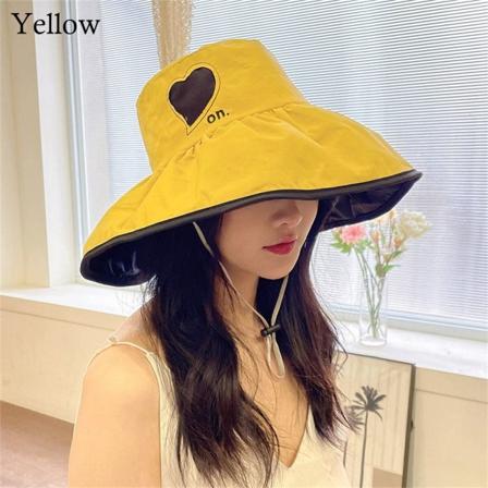 Aurinkohattu Auringonsuojahattu KELTAINEN yellow