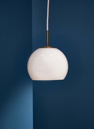 Ball taklampe Ø18 - sand grey