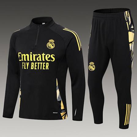 2425 New England, Spania, Bayern og andre voksenfotballtreningsdrakter Real Madrid/Black XL