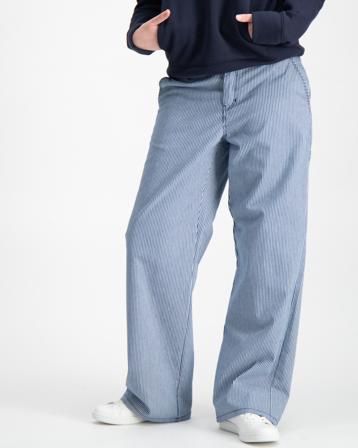 LMTD NLFRICTE TWI NW WIDE PANT NOOS Blau Jeans Mädchen - Kidsbrandstore