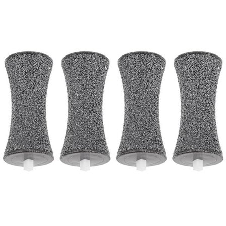 4 st grova ersättningsrullar för elektrisk fotfil, ersättningsrullar för fotfil (5,5 x 2 cm, som visas)