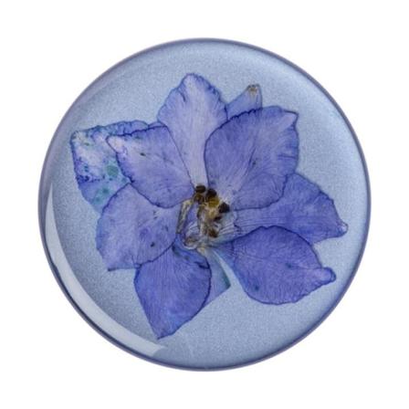 PopSockets Pressed Flower Larkspur Irroitettava Grip Telinetoiminnolla Premium