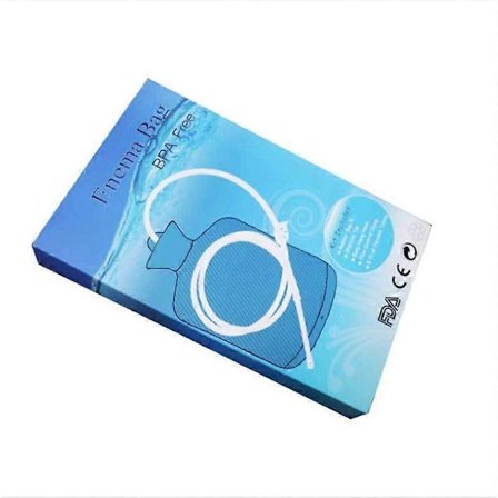 2L Lavemangspåse Rengöringskit Lång Slang Kontrollerbar Vattenflödesventil Kolon Rengöring Detox Verktyg för Kolon Rengöring Lavemang 5 färgglada 