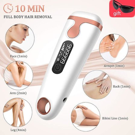999999 Flash Ipl Laser Permanent Hair Removal Laser Epilator For Women