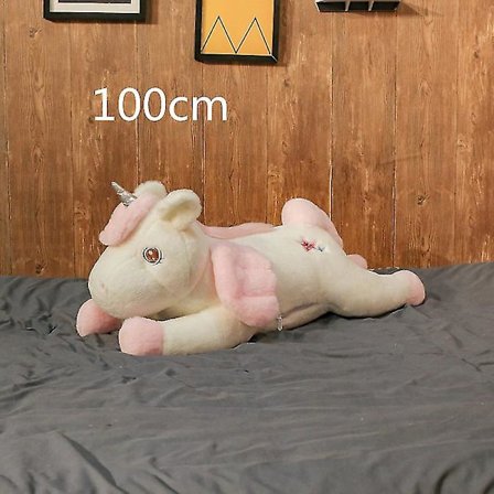 40-100 cm Gigantisk Kawaii Enhjørning Plysj Leketøy Myk Utstoppet Tegneserie Enhjørning Dukker Dyr Hest Høy Kvalitet Gave For Dropshipping