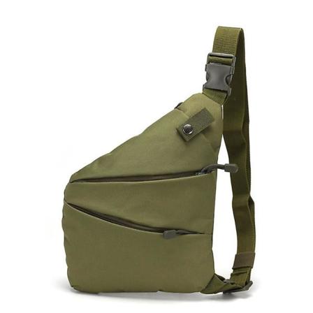 Vanntett Anti-tyveri Crossbody-veske Olive