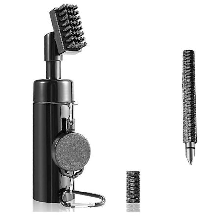 Golfkølle Rensesett med Golfkøllebørste Golf Groove Sharpener Golfkølle Renseverktøy Golfvann [DB]