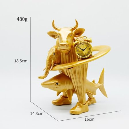 Ny italiensk Brainrot Monster Fusion Edition Tung Tung Tung Sahur Tralalero Tralala Anime Actionfigur Tecknad Ornament Present