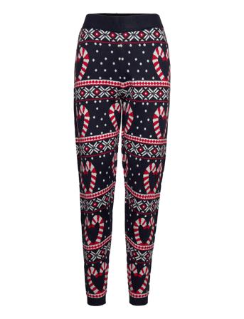 Vikniltan X-Mas Star Knit Pants Patterned Vila