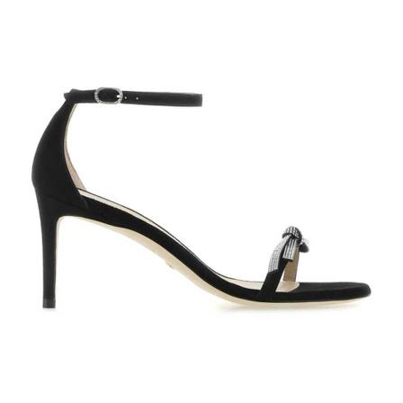 Stuart Weitzman, High Heel Sandals Czarny, Kobieta, Rozmiar: 36 EU