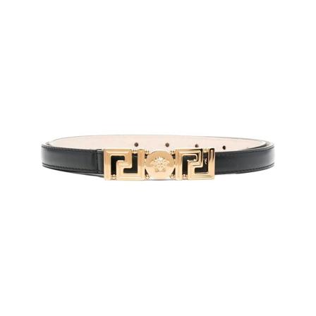 Versace, Belts Czarny, Kobieta, Rozmiar: 85 CM