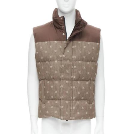 Fendi Vintage Pre-owned Cotton outerwear , Bruin , Dames , Maat: S Vintage Jassen