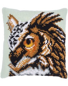 Stickpackung Kissen Eule - Vervaco