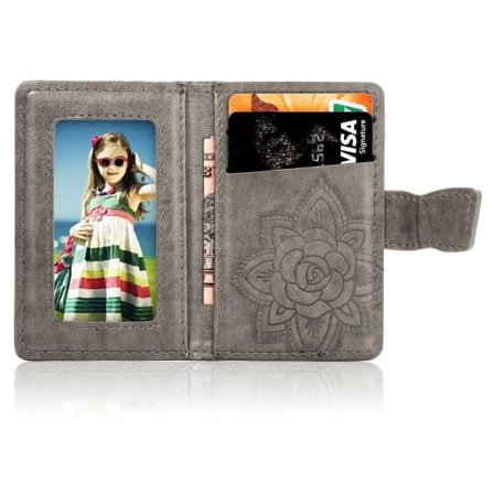 Telefon ID-kortshållare Kreditkortshållare GRÅ