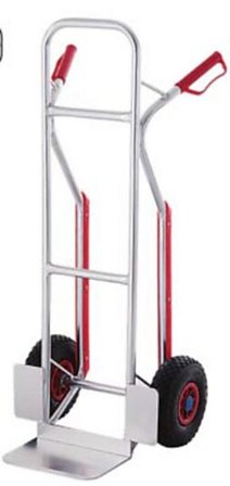 IRONSIDE Tralle Aluminium med glideskinne 200kg