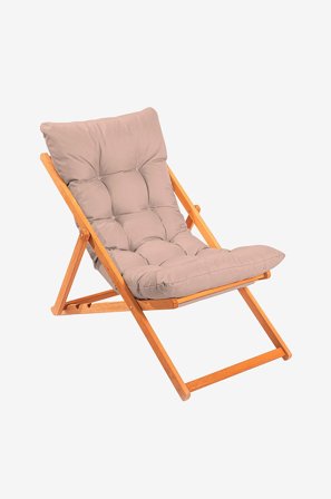 Hanah Home - Trädgårdsstol - Eren - Brun - Utefåtöljer - Från Homeroom