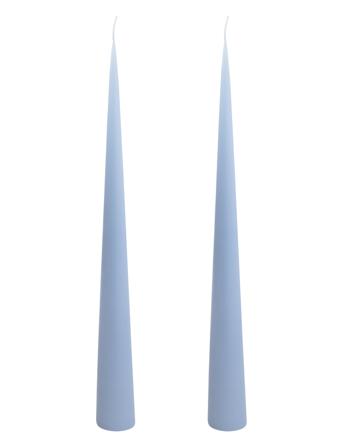 Hand Dipped Decoration Candles, 2 Pack Home Decoration Candles Pillar Candles Sininen Kunstindustrien