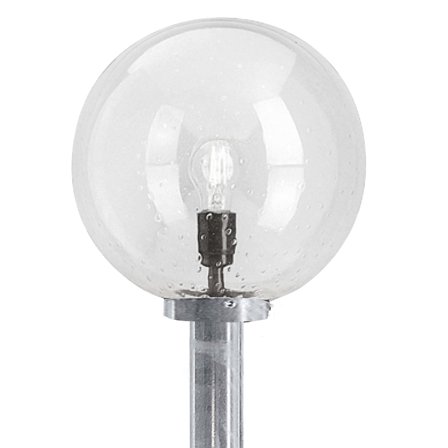 Westal Harry Stolpefeste stål, E27 60 mm, galvan/sølv, Belysning