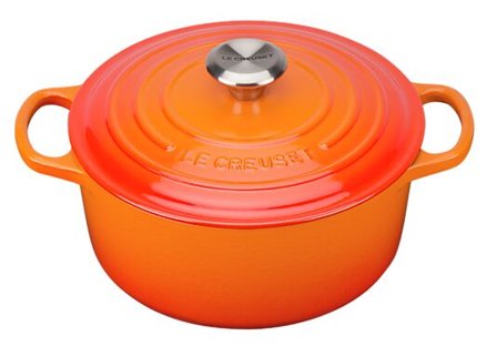 LE CREUSET Støpejernsgryte Rund 24cm/4,2L Signature Volcanic