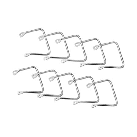 10 st Handtag Serveringsbricka Fruktbrickor Handtag för Tillagad Mat Skärbräda S (LGL)