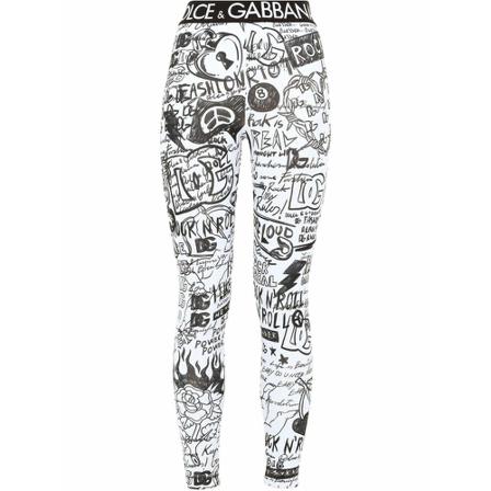 Dolce & Gabbana Leggings svart, Dam, Dam, Storlek: 3XS