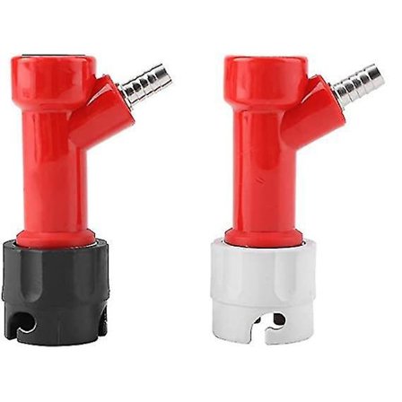 2 stk. 1/4" Tall Pin Lock Hjemmebrygget Ølpumpe Væskeoverførselssæt