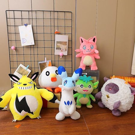 Bestselgende fantasydyr Pallu spill periferidukke Palworld Plysjdyr Pallu plysjleketøy