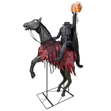 Animert Hodeløs Rytter 210 cm