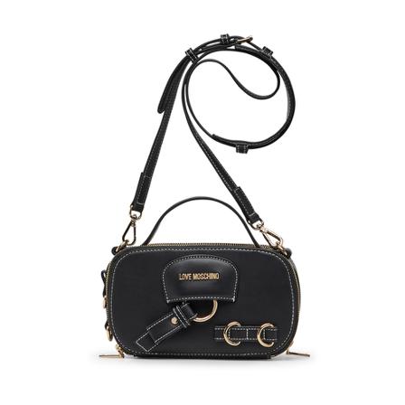 Love Moschino Womens Hand Scheduler Tas , Zwart , Dames , Maat: ONE Size