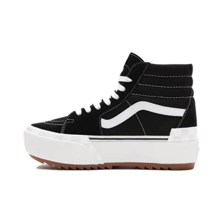 Vans Sk-8 High Stacked Sneaker Black , Zwart , Heren , Maat: 41 EU