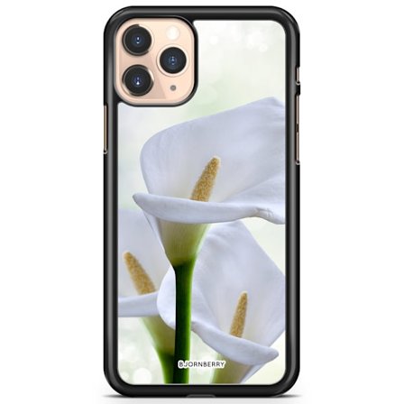 Bjornberry Hårdskal iPhone 11 Pro Max - Vit Blomma