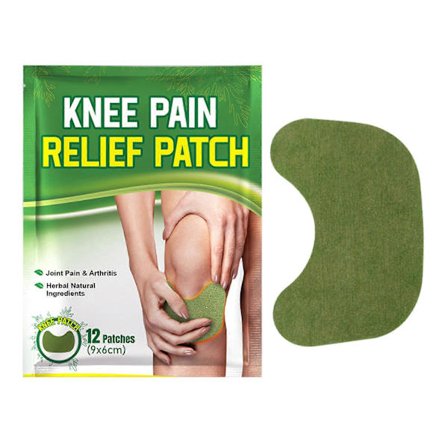 Knee Relief Patch Sticker Muskelavslappnande Smärtplåster för Nacke Rygg