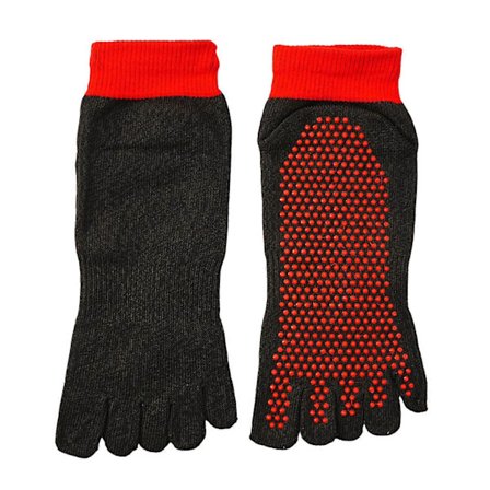 Niveau 5 Skærebestandige Tåsokker til Mænd Kvinder, Slidstærke Barfod 5 Finger Sokker til Strand, Surfing & Udendørs Aktiviteter