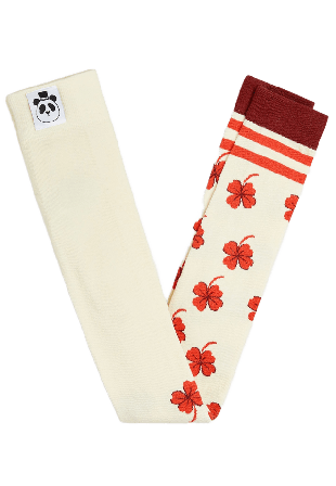 Mini Rodini Clover Tights Byxor Unisex Beige 104/110