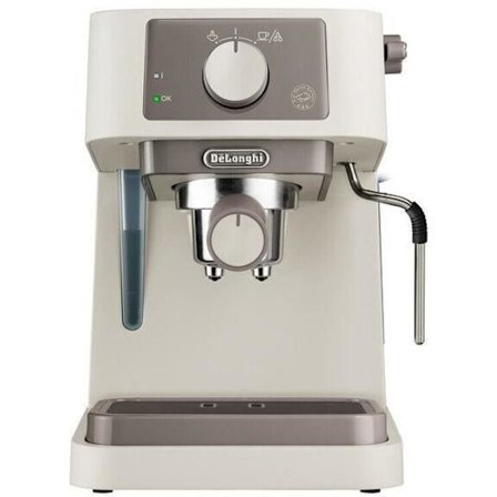 Espressomaskin - DELONGHI - STILOSA EC235.CR - Solopump - Vattenkokare i rostfritt stål - ESE-kompatibel - Ångstav - Krämfinish