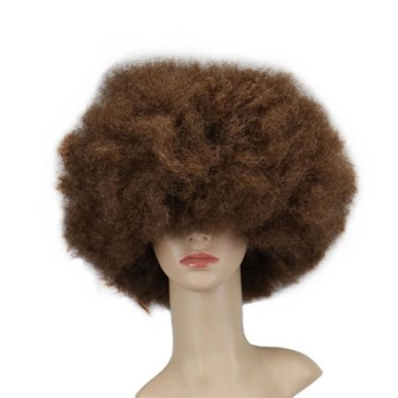 Afro Curly Wig Joker Cover BRUNT