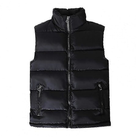 2023 Hvid Vest Jakke Mænd Slim Fit Stand Krave Ærmeløse Puffer Jakker Forår Efterår Casual Wais G gx20241206224