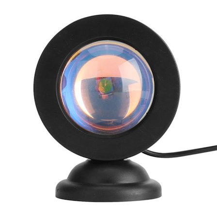 1 st Sunset-efterglöd Ambient Light Bländande Kyl Blå