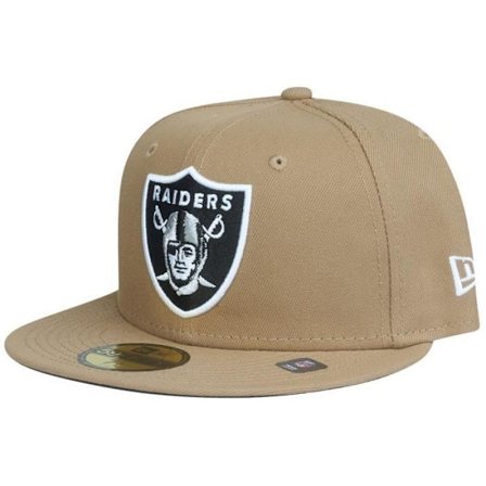 Ny æra 59Fifty Fitted Cap - Las Vegas Raiders khaki