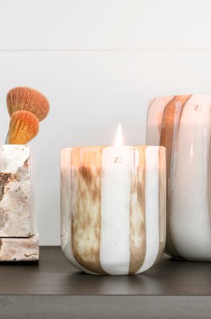 Zelected by Houze - Doftljus Saint Helena Petit - Beige - Doftljus & doftpinnar - Från Homeroom