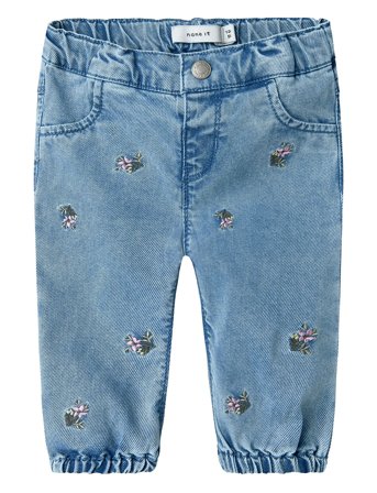 Nbfrose Shaped R Emb Jeans 5321-Yb Blue Name It