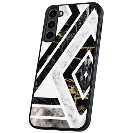 Samsung Galaxy S23 Plus - Deksel/Mobildeksel Krokete Mønster