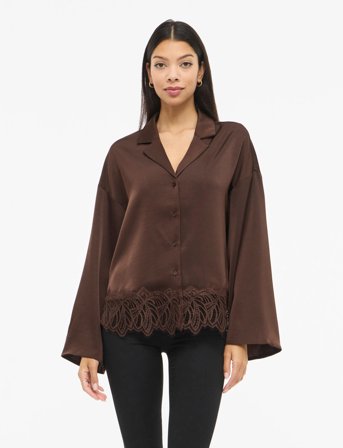 Vila Vilea Shirt - Brown - 40