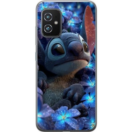 Kompatibel Mobilcover til Asus Asus Zenfone 8 Stitch Blandt Blå Blomster