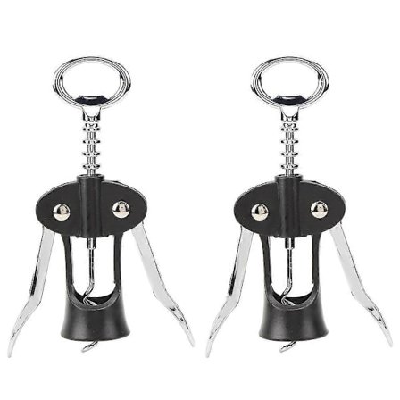 Multifunktionel vinkorketrækker af zinklegering til hjemmebrug