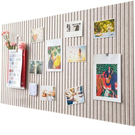 Itseliimautuva valokuvataulu - koristeellinen huopa ja korkki, seinäpaneeli, akustiikkapaneelit, ilmoitustaulu, valokuville ja viesteille, kotiin ja 